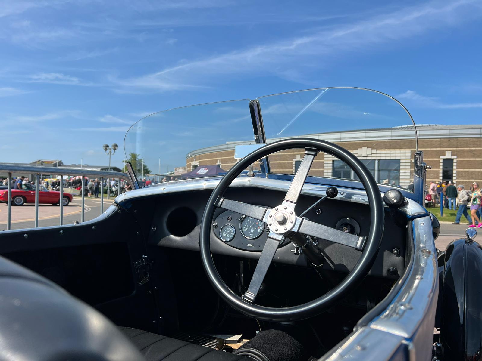 MG TD Interior at Gaydon